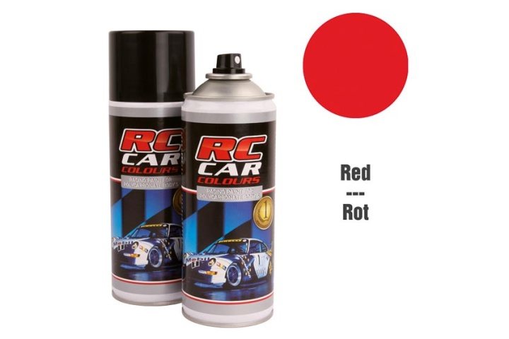 RC Car Colours - Lexan Spray Rot 150ml Lexanfarbe