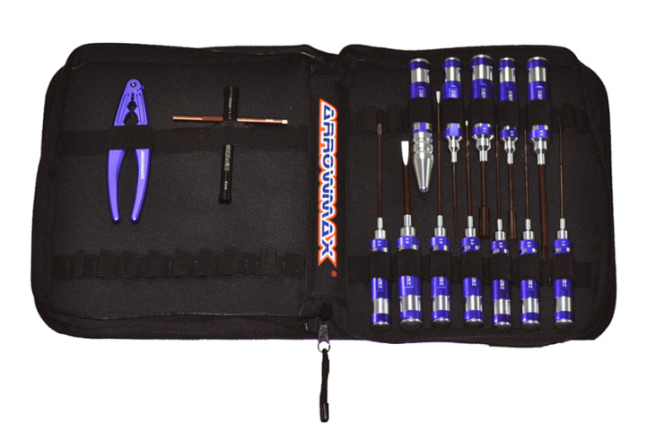ARROWMAX Werkzeug-Set inklusive Werkzeugtasche (14Stck.)