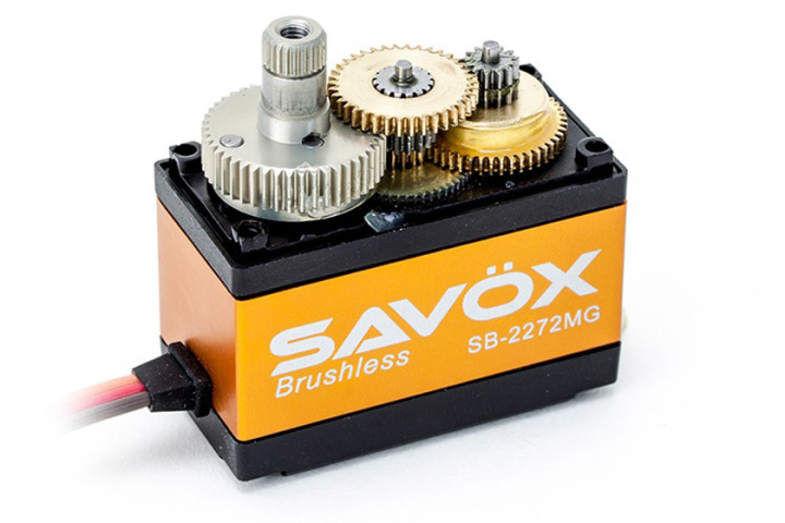 SAVX Hochvolt/Brushless Digital-Servo SB-2272MG (7.0kg/0.032s/7.4V, 5.0kg/0.045s/6.0V)