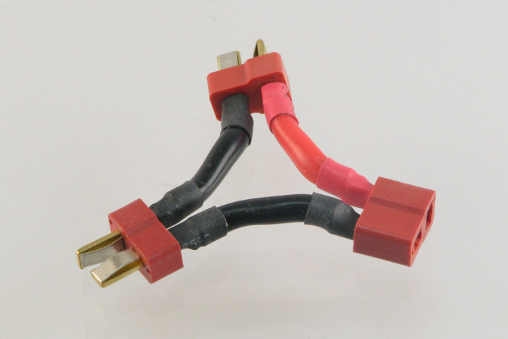 DEANS/T-Connector V-Kabel Serienschaltung (doppelte Spannung)