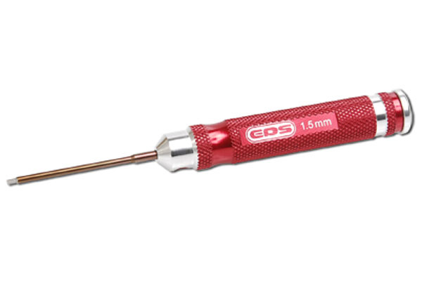 EDS Präzisions-Innensechskantschlüssel, 1,5mm gehärtet, 45mm Klinge