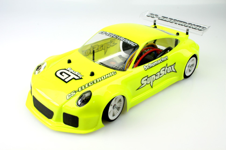 1:12 Karosserie Schumacher SupaStox GT12 TYP PGT3, unlackiert -lightweight-