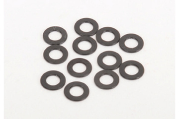 Aluminium Scheiben schwarz 0,50mm (12)