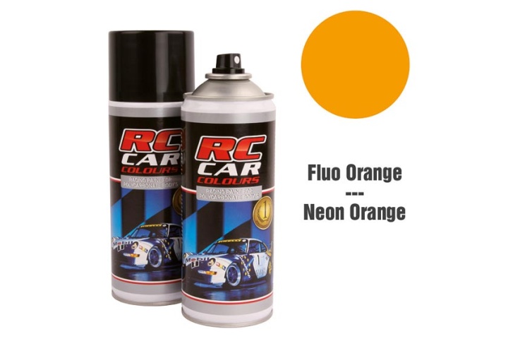 RC Car Colours - Lexan Spray Orange Fluoreszierend 150ml Lexanfarbe
