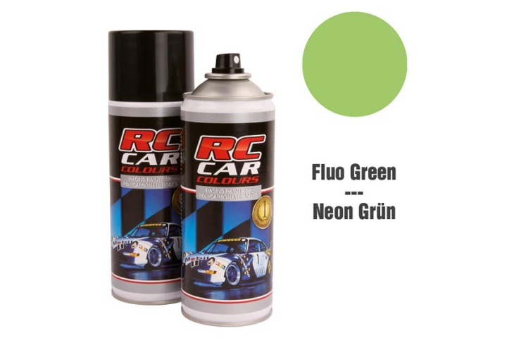 RC Car Colours - Lexan Spray Grün Fluoreszierend 150ml Lexanfarbe