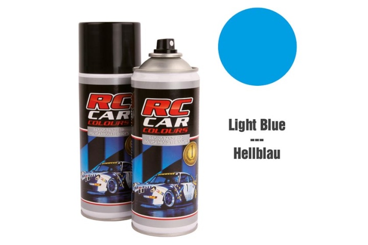 RC Car Colours - Lexan Spray Hellblau 150ml Lexanfarbe