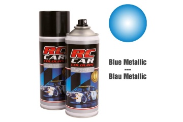 RC Car Colours - Lexan Spray Blau Metallic 150ml Lexanfarbe