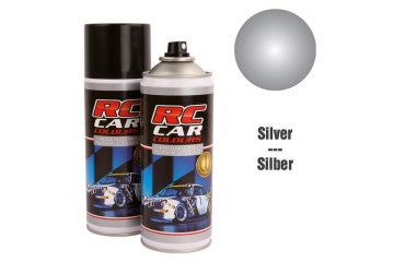 RC Car Colours - Lexan Spray Silber 150ml Lexanfarbe