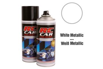RC Car Colours - Lexan Spray Weiß Metallic 150ml...