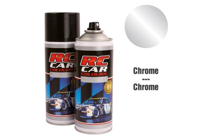 RC Car Colours - Lexan Spray Chrome 150ml Lexanfarbe