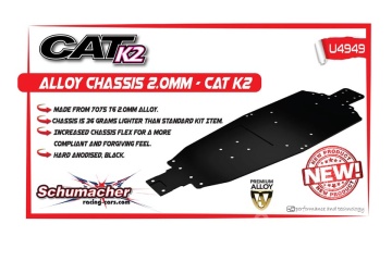Alloy Chassis - 2.0mm - CAT K2