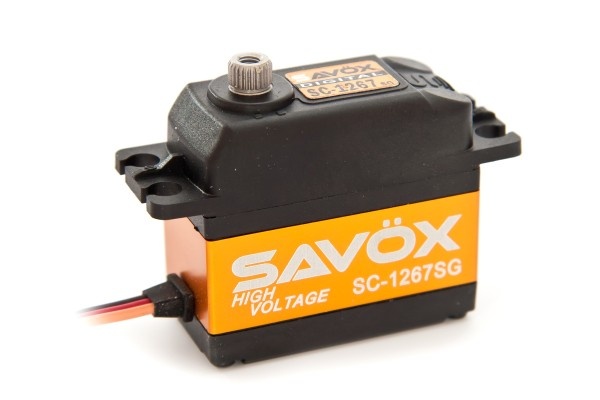 SAVÖX Digital-Servo SC-1267SG (21kg/0.095s/7.4V, 13kg/0.11s/6V) Lipo