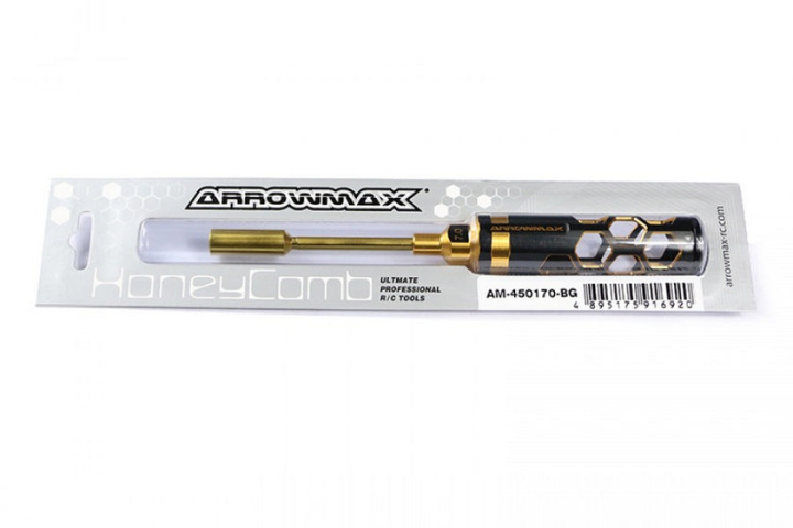 ARROWMAX Steckschlüssel 7.0 x 100mm Black Golden