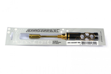 ARROWMAX Steckschlüssel 11/32 (8.73mm) x 100mm Black...