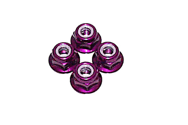 Stoppmuttern M4 metallic purple (4)
