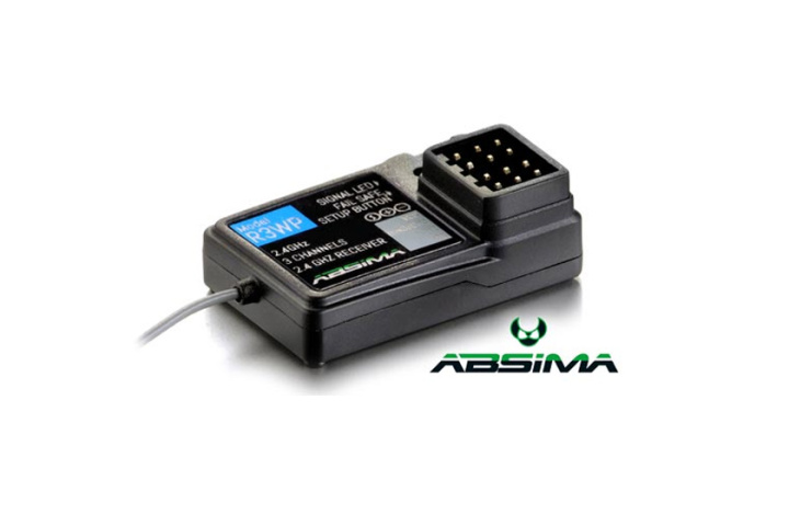 ABSIMA 3-Kanal Fernsteuerung CR3P 2.4GHz inkl. Empfänger
