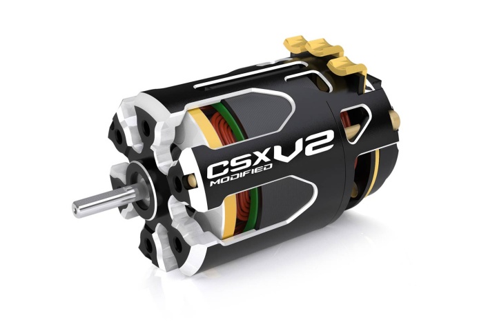 CSX Modified -V2- 540 Brushless Motor sensored 6.0T -6200kv- 1-2S