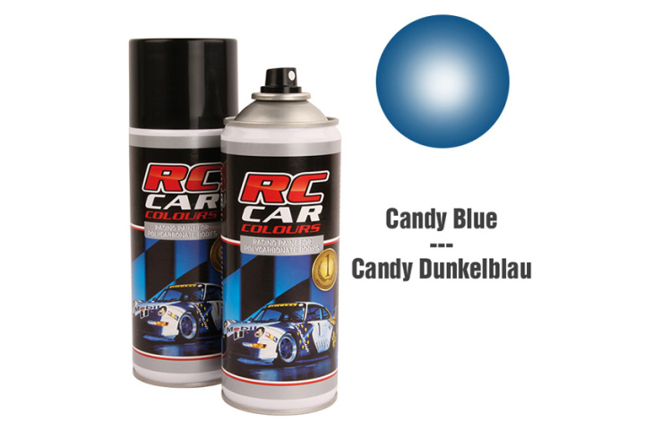 RC Car Colours - Lexan Spray Candy Dunkelblau 150ml Lexanfarbe