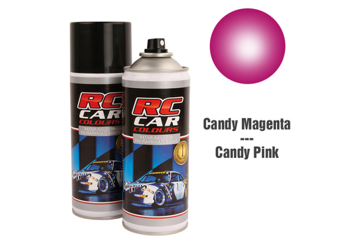 RC Car Colours - Lexan Spray Candy Pink 150ml Lexanfarbe