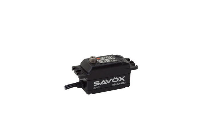 SAVÖX Digital-Servo SB-2263MG BLACK EDITION (10kg/0,076s/6V, 8kg/0,10s/4,8V)