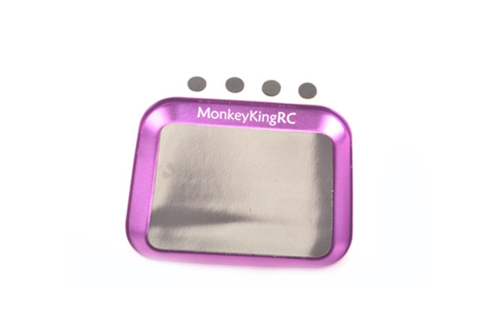 MK Alu-Kleinteile-Schale mit Magnet -lila- - nicht mehr lieferbar