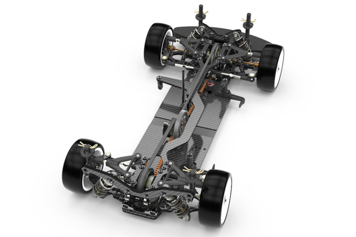 Schumacher 1:10 4WD Tourenwagen Mi7 Pro Kohlefaser, Baukasten -Mittelmotor Version-