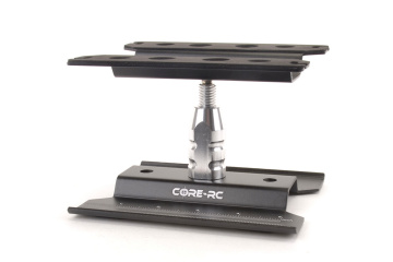 CORE RC Rotating Car Stand Black