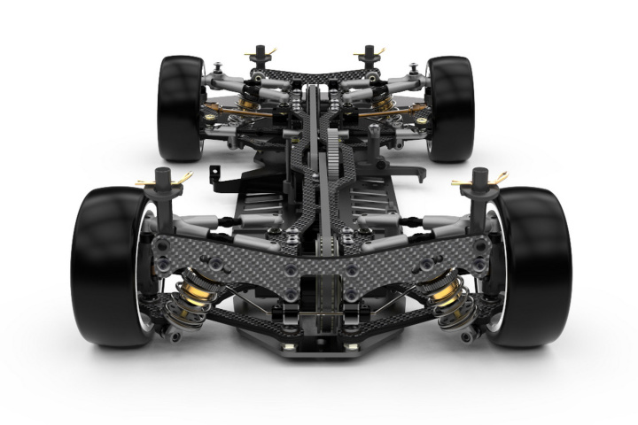 Schumacher 1:10 4WD Tourenwagen Mi8 Pro Aluminium Chassis, Baukasten