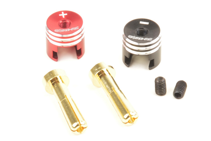Core RC Heatsink Bullet Plug Grips -4mm