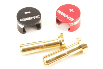 Core RC LowPro Heatsink Bullet Plug Grips -4mm