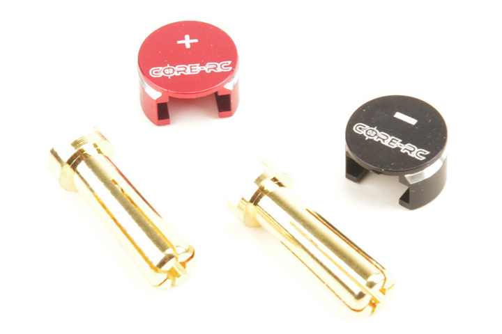 Core RC LowPro Heatsink Bullet Plug Grips -5mm