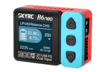 SkyRC B6neo Ladegerät LiPo 1-6s 10A 200W DC