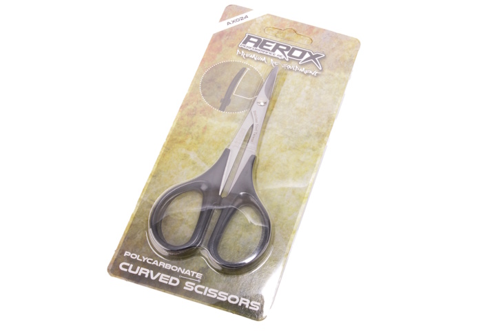 Aerox Curved Body Scissors - Stainless Steel
