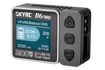 SkyRC B6neo Ladegerätt grau LiPo 1-6s 10A 200W