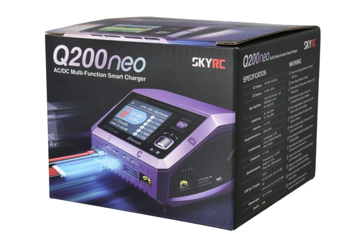 Q200 Neo LiPo 1-6s 10A 200W AC