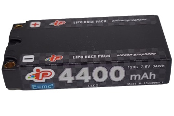 Intellect LiPo LiHV 4400mAh 2S 18.5mm Shorty 7.6v