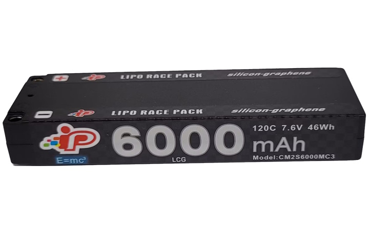Intellect LiPo LiHV 6000mAh 2S 22.5mm Stick 7.6v - 270g - 5mm
