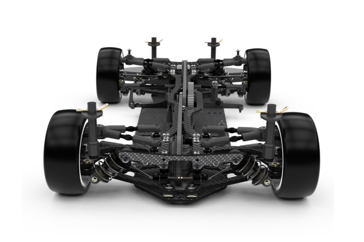Schumacher 1:10 4WD Tourenwagen Mi9 - Kohlefaser Chassis - Baukasten