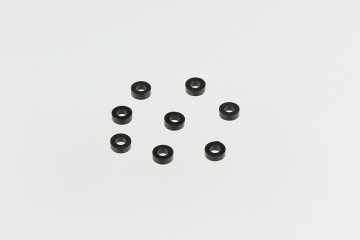 Kunststoffscheiben 2mm schwarz (10)