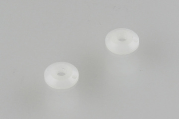 Small Bore Dämpferkolbenplatten 1.2mm - weiß (2)