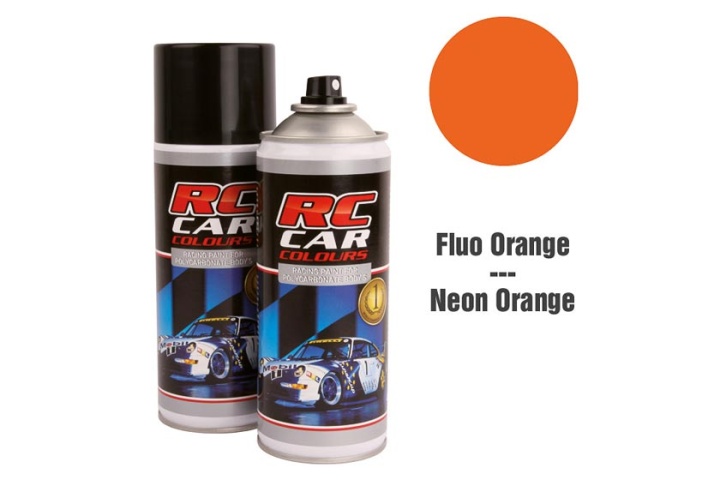 RC Car Colours - Lexan Spray Fluo Dunkel Orange 150ml Lexanfarbe