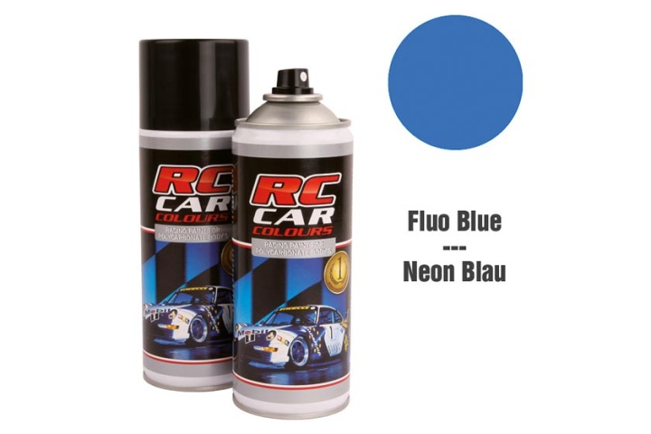 RC Car Colours - Lexan Spray Fluo Blau 150ml Lexanfarbe