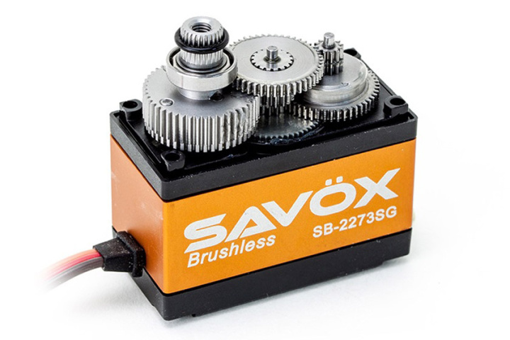 SAVX Hochvolt/Brushless Digital-Servo SB-2273SG (28kg/0.095s/7.4V, 23kg/0.12s/6.0V)