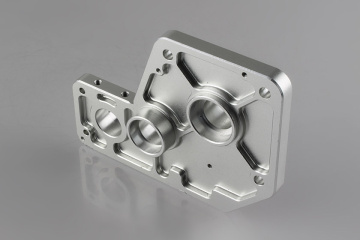 Aluminium Motor-Getriebeplatte -silber-